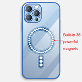 Classic Electroplating Magsafe Phone Case, For iPhone 14 Pro Max